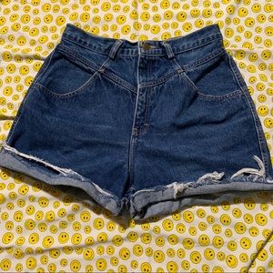 vintage High Waisted Calvin Klein cutoffs